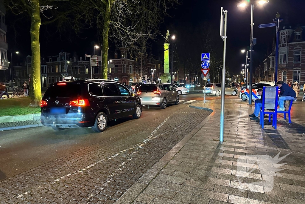 Taxichauffeurs demonsteren