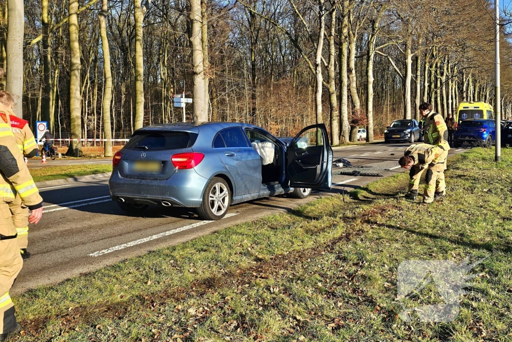 Meerdere gewonden bij kettingbotsing provinciale weg