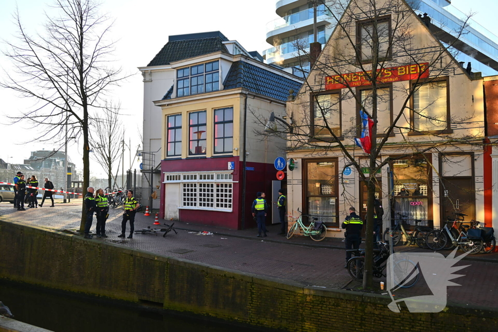 Straat afgesloten wegens geweldsincident