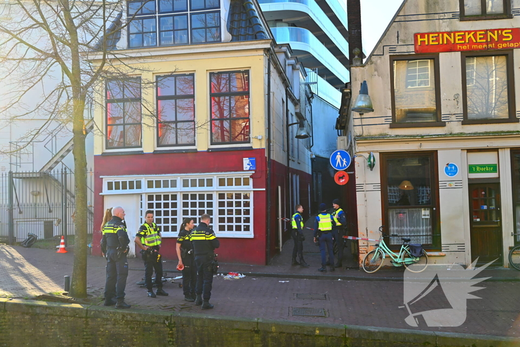 Straat afgesloten wegens geweldsincident