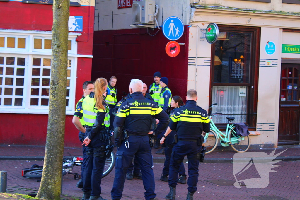 Straat afgesloten wegens geweldsincident