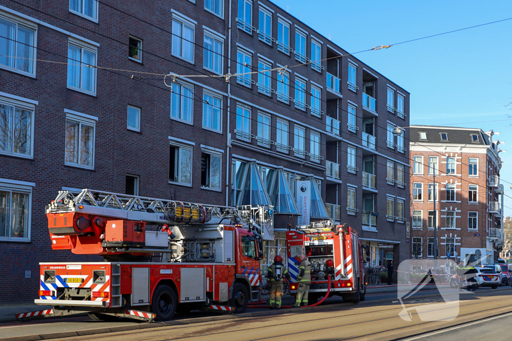 Bewoners geëvacueerd na brand in appartementencomplex