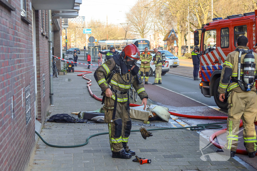Bewoners geëvacueerd na brand in appartementencomplex