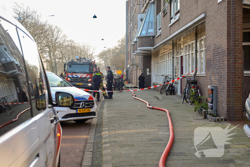 Bewoners geëvacueerd na brand in appartementencomplex