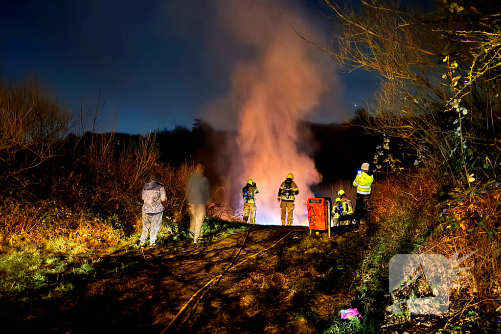 Buitenbrand geblust door brandweer