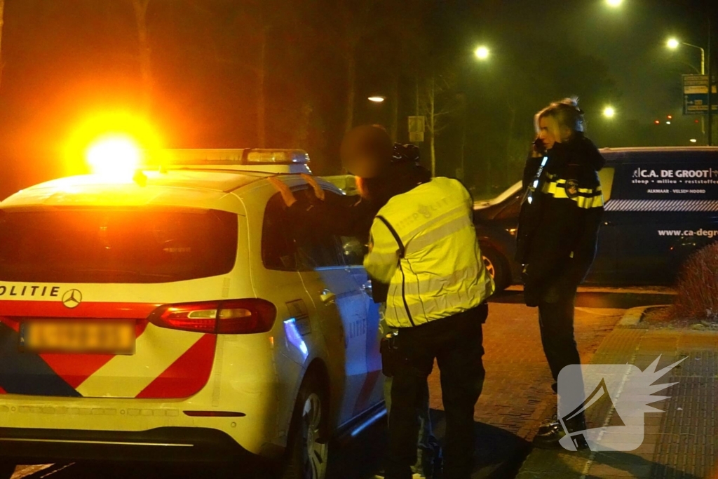 Beginnend bestuurder aangehouden na aanrijding en positieve drugstest