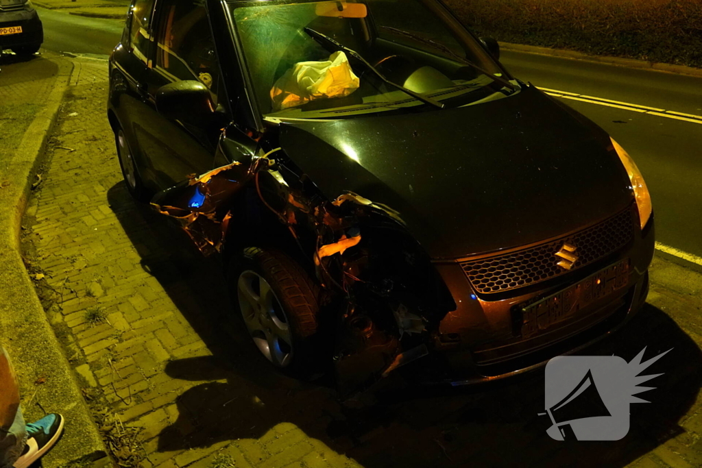 Beginnend bestuurder aangehouden na aanrijding en positieve drugstest