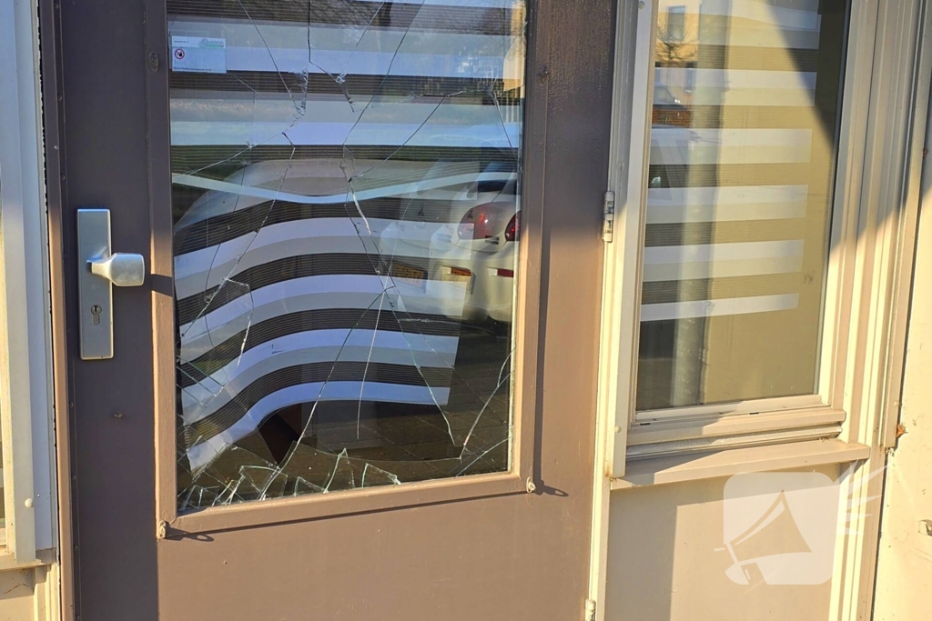 Schade na inbraak in kantoor InteraktContour