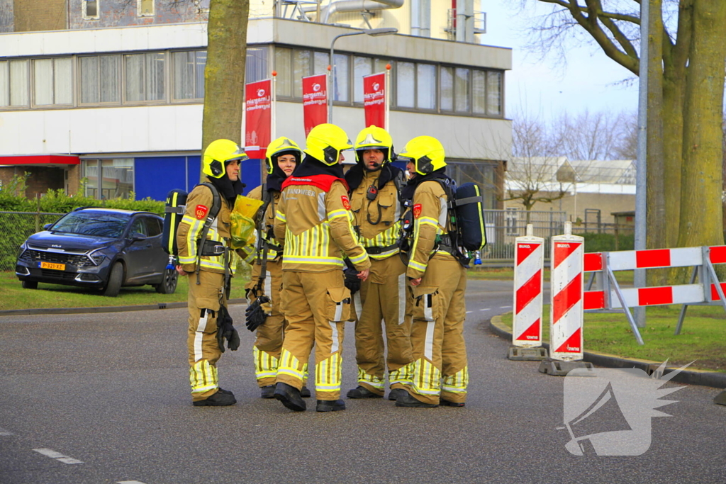 Gaslucht te ruiken door zuiveren leiding