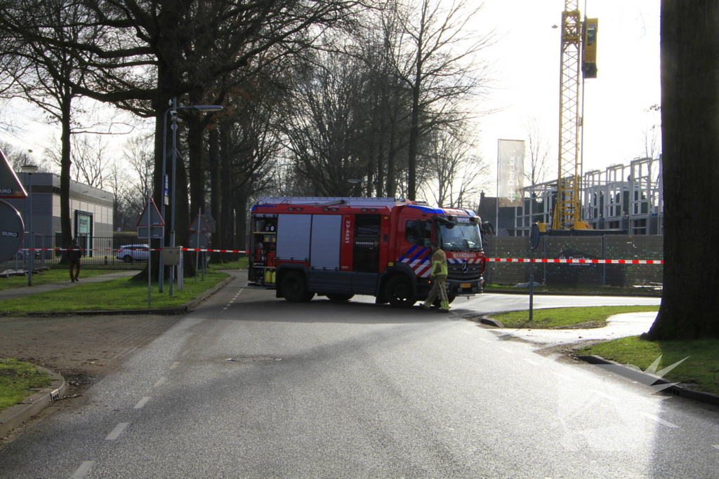 Gaslucht te ruiken door zuiveren leiding