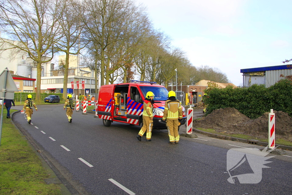 Gaslucht te ruiken door zuiveren leiding
