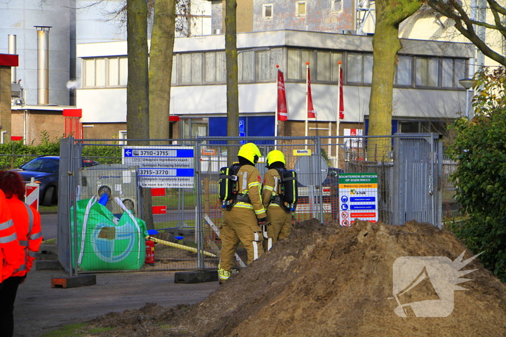 Gaslucht te ruiken door zuiveren leiding