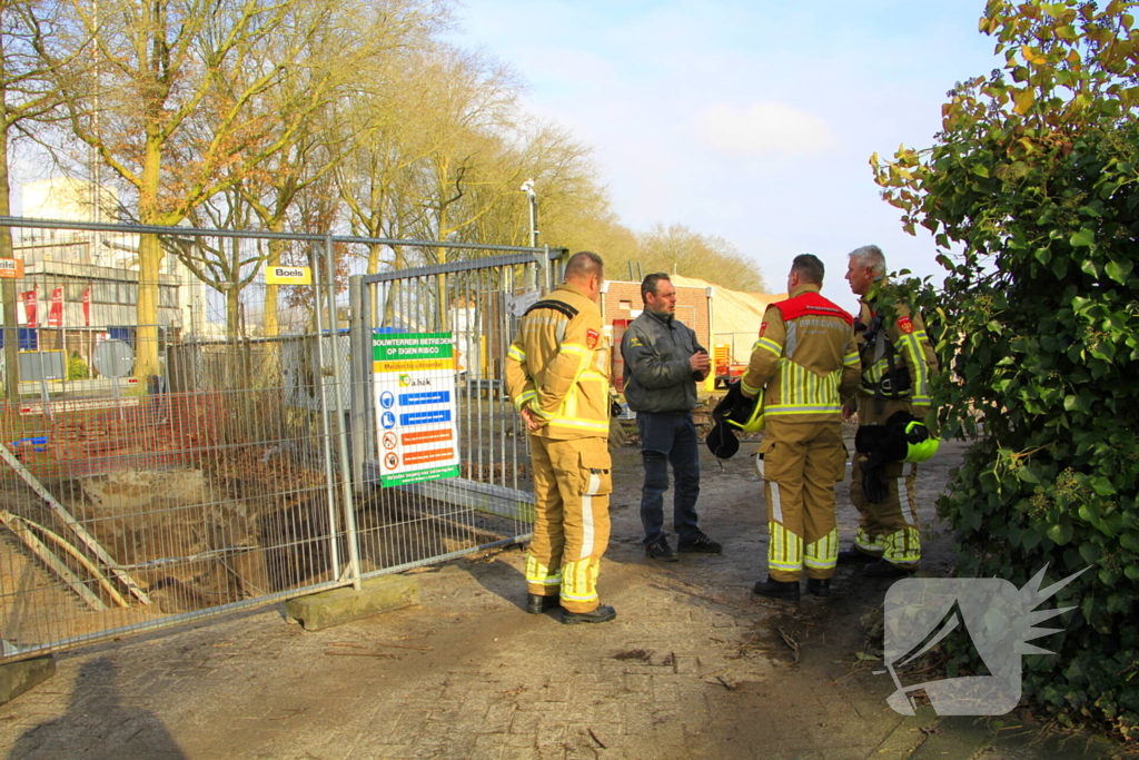 Gaslucht te ruiken door zuiveren leiding