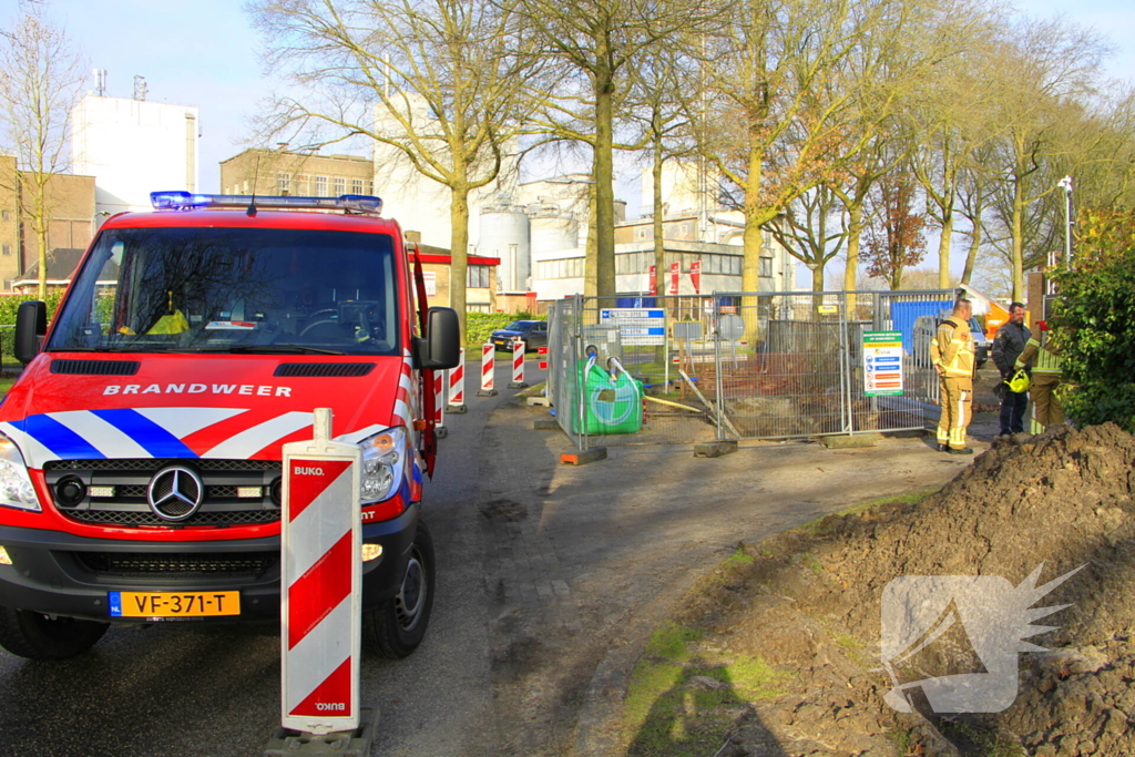 Gaslucht te ruiken door zuiveren leiding