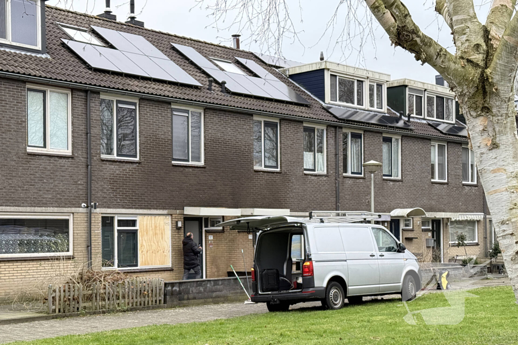 Reparatie en schoonmaak na explosie en beschieting