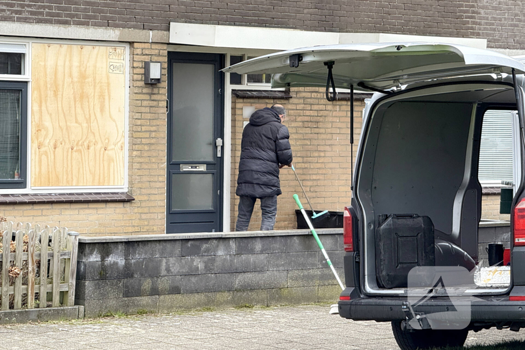 Reparatie en schoonmaak na explosie en beschieting