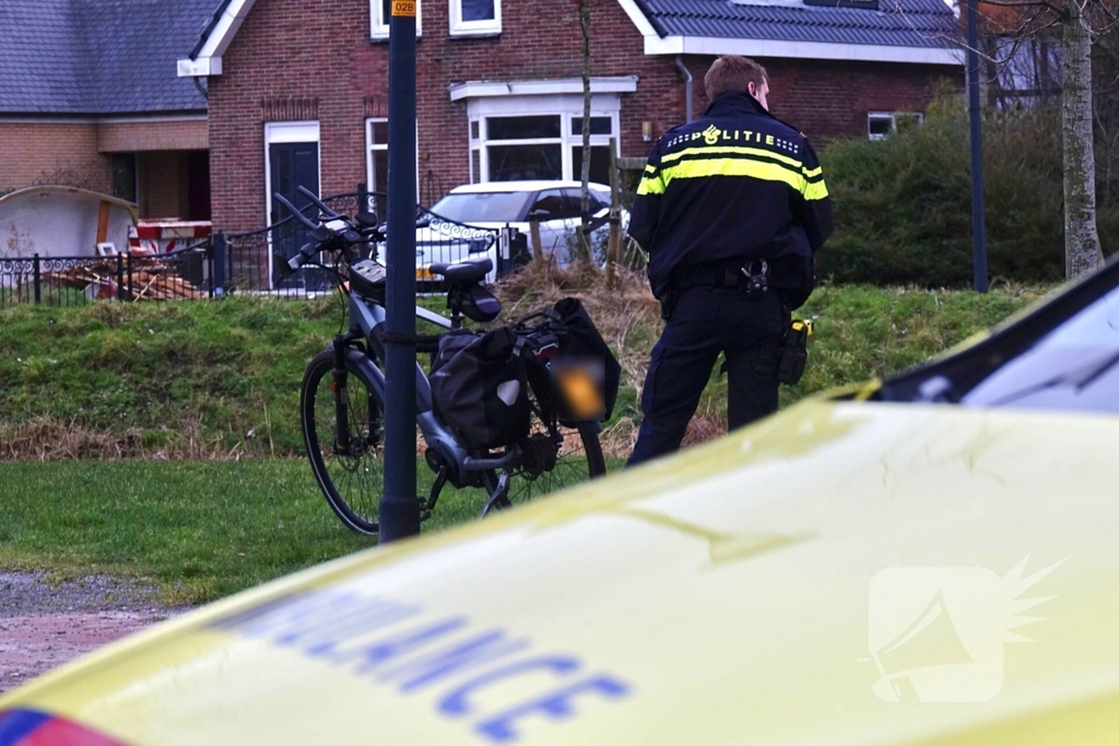 Fietser raakt gewond na val