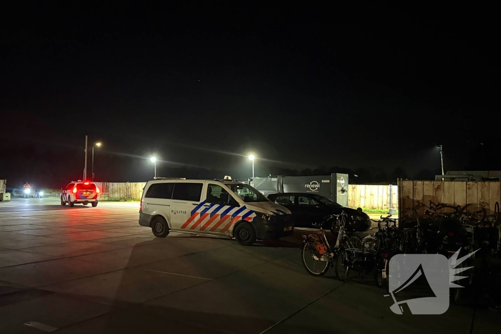 Brandweer blust keukenbrand in AZC