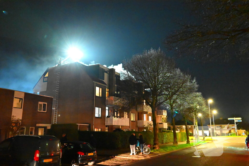 Uitslaande brand in appartementencomplex