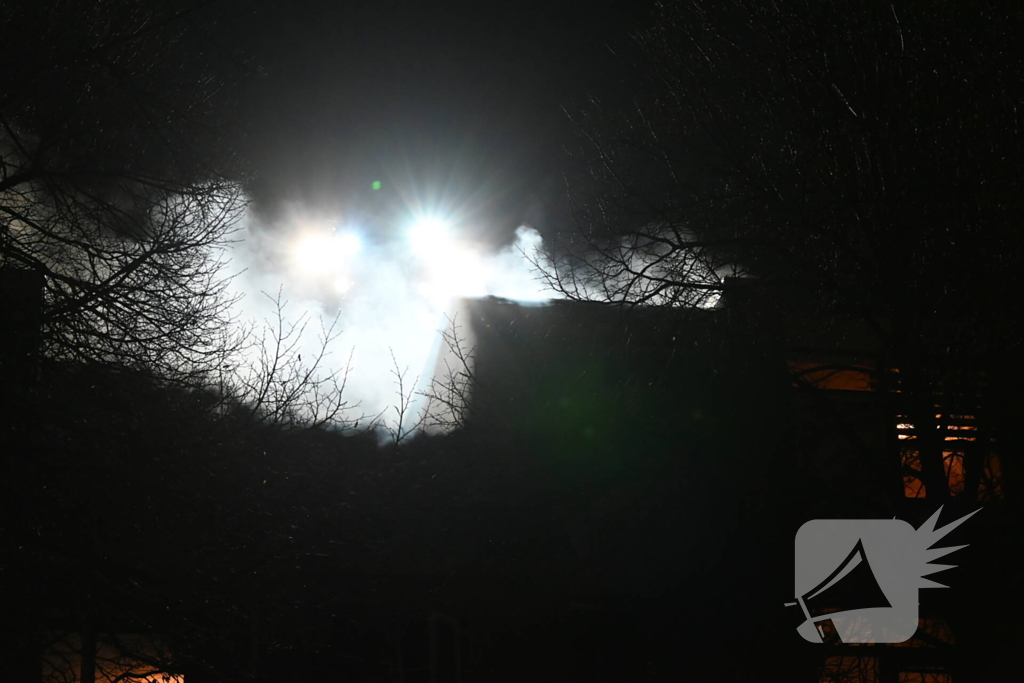 Uitslaande brand in appartementencomplex