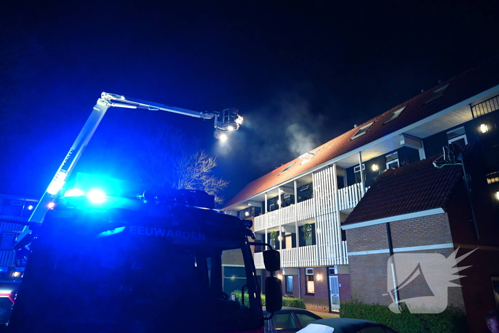 Uitslaande brand in appartementencomplex