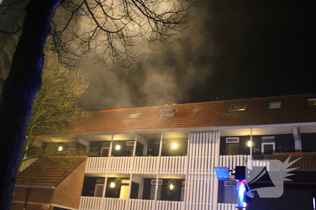 Uitslaande brand in appartementencomplex
