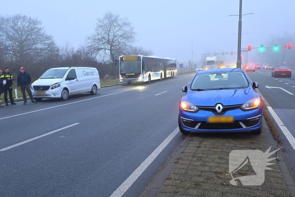 Drie voertuigen betrokken bij ongeval