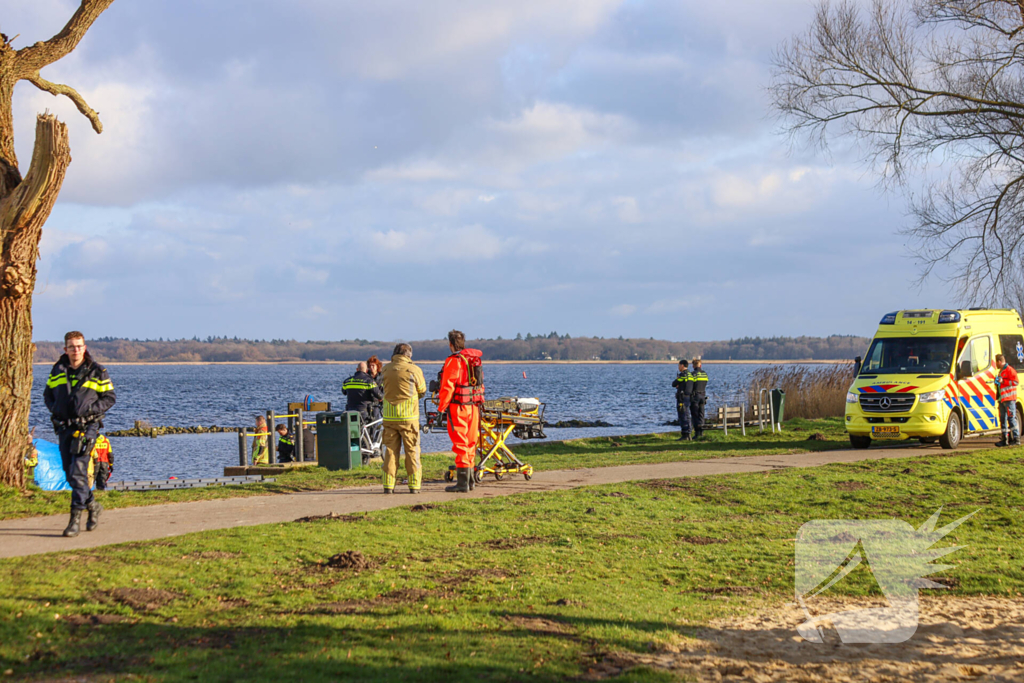 Grote zoekactie naar persoon te water