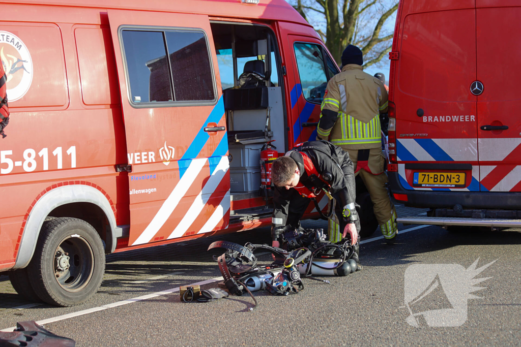 Grote zoekactie naar persoon te water