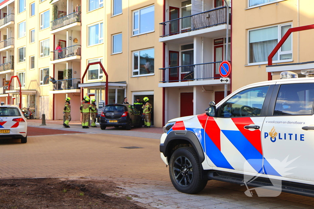 Gevaarlijke stoffen aangetroffen in garagebox