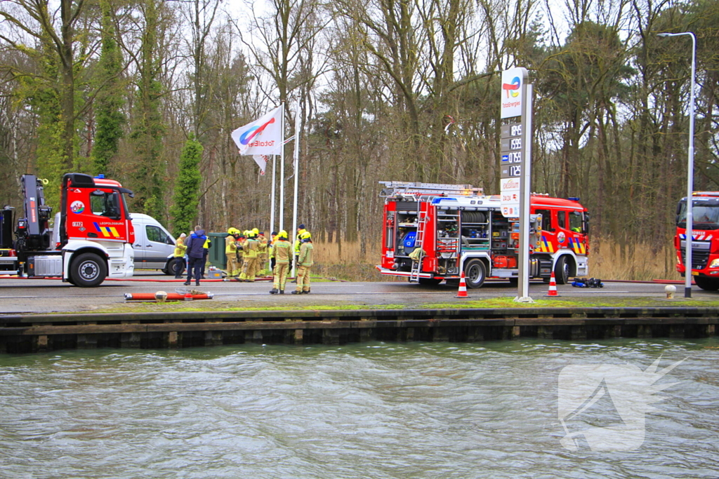 Flinke rook ontwikkeling bij grote brand