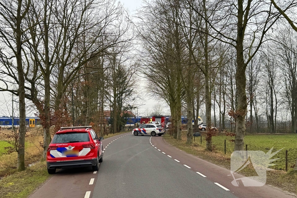 Treinverkeer gestremd door aanrijding met persoon