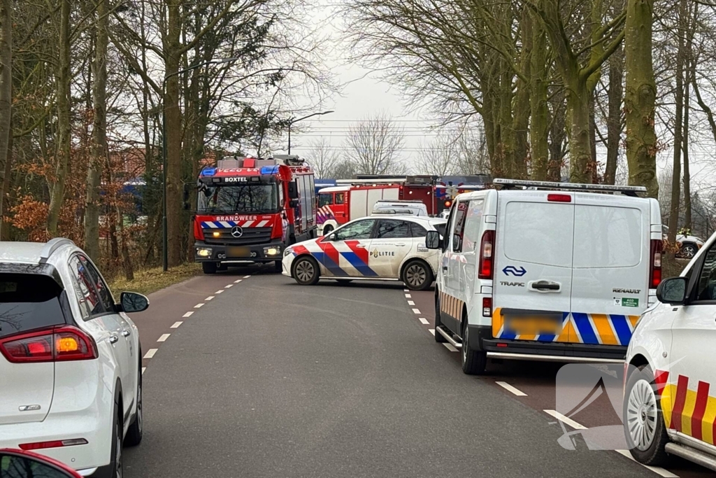 Treinverkeer gestremd door aanrijding met persoon