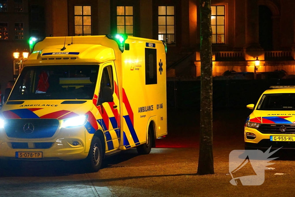 Brand in kelder van hotel