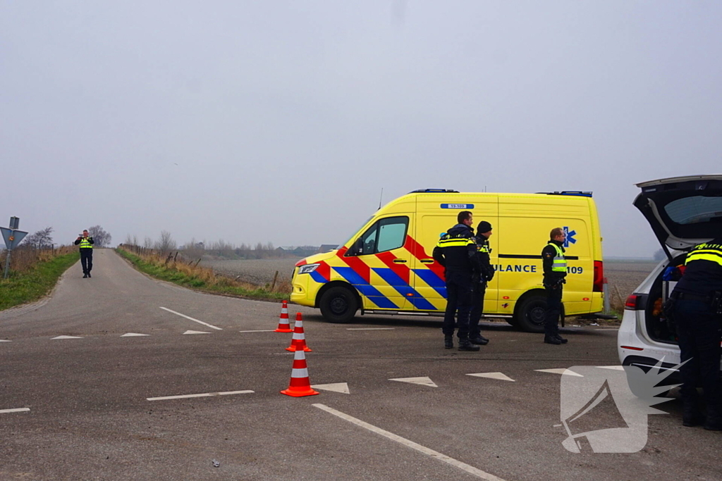 Flinke schade na ongeval op kruising