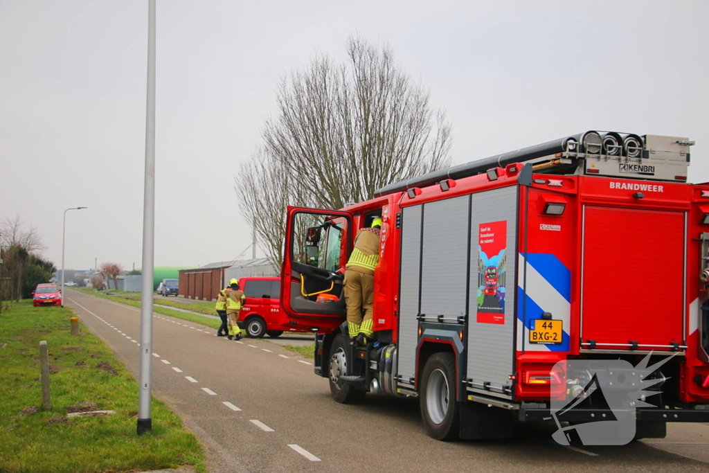 Gaslucht bij kassencomplex