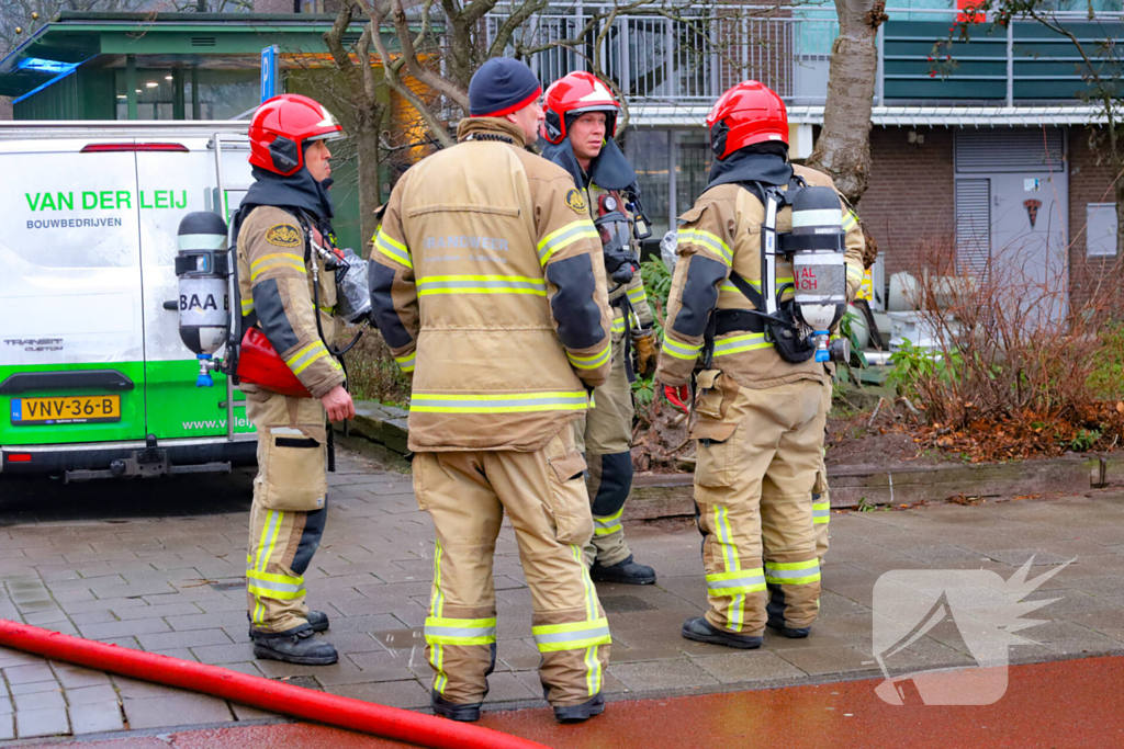 Brand in flatgebouw