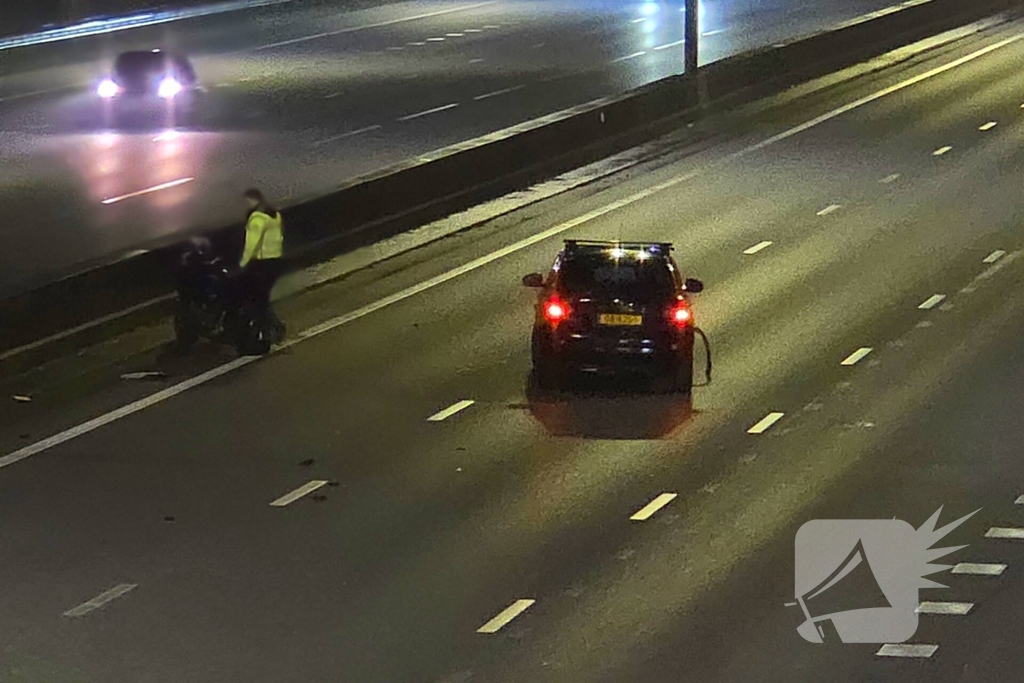 Persoon gewond op snelweg na ongeval