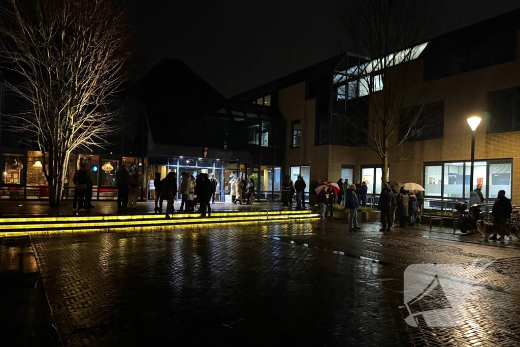 Demonstratie tegen komst asielzoekerscentrum