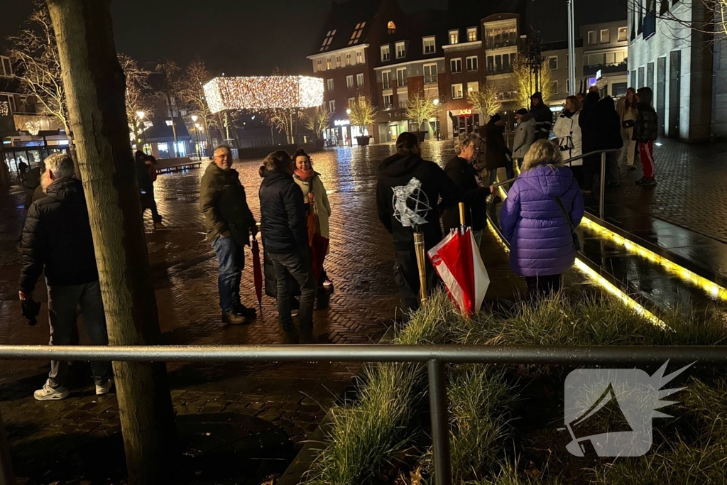 Demonstratie tegen komst asielzoekerscentrum