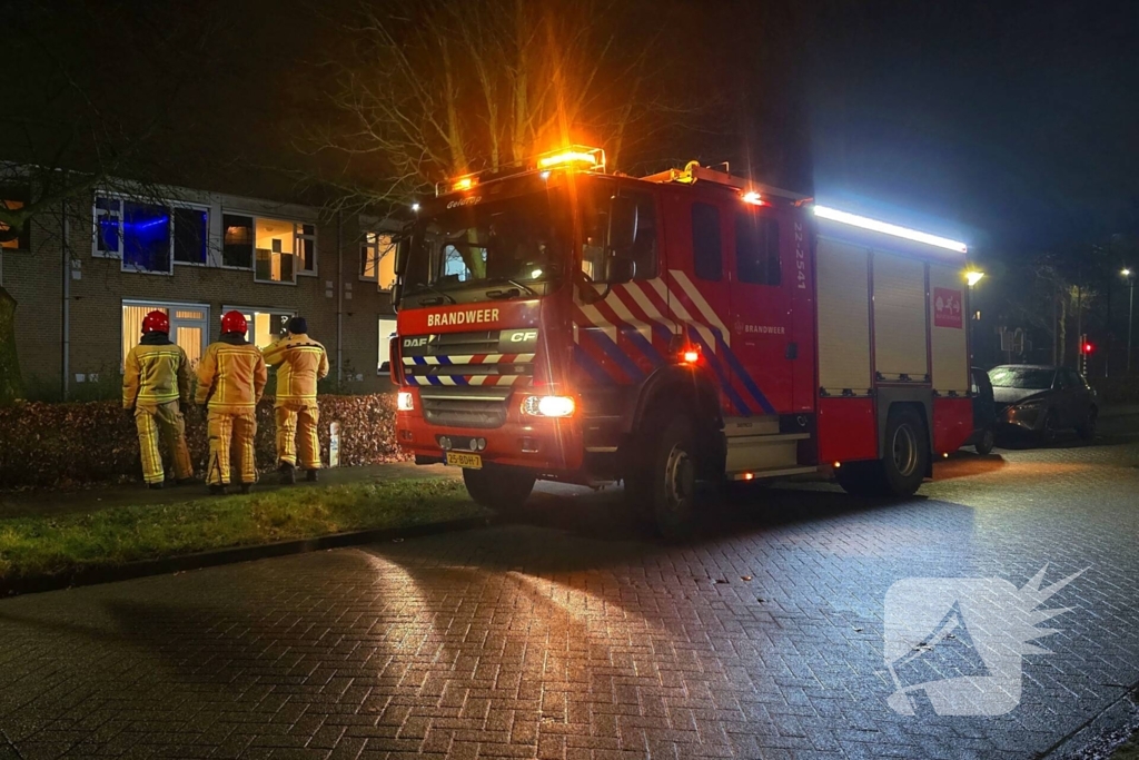 Nacontrole in voormalig woonzorgcentrum na brand