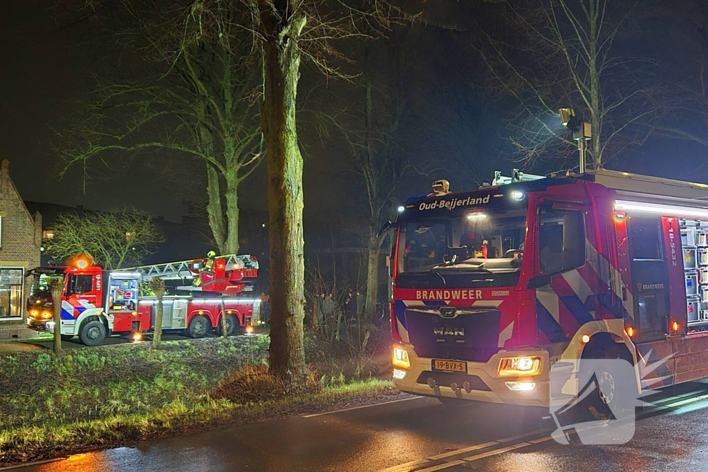 Flinke brand in woonboerderij