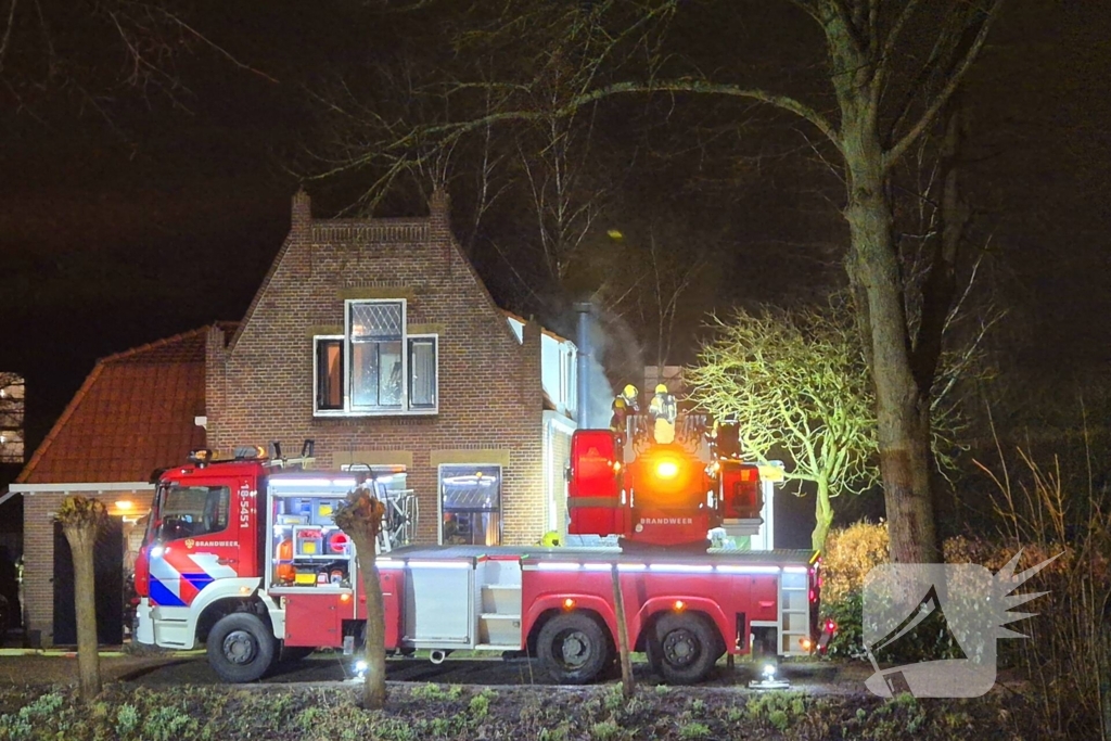 Flinke brand in woonboerderij