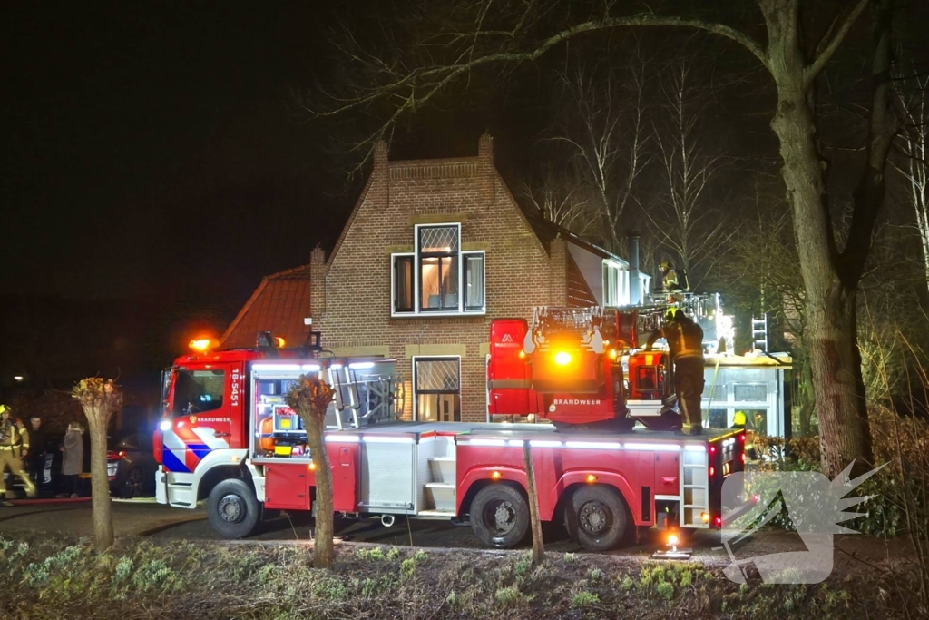 Flinke brand in woonboerderij