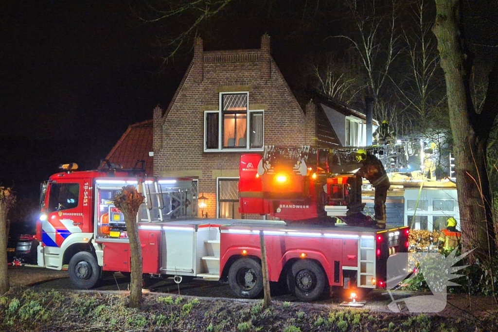 Flinke brand in woonboerderij