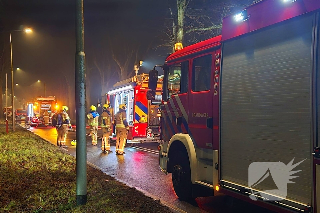 Flinke brand in woonboerderij