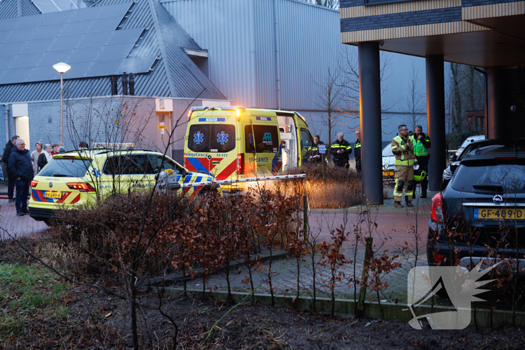 Flinke rook ontwikkeling bij grote brand in appartement