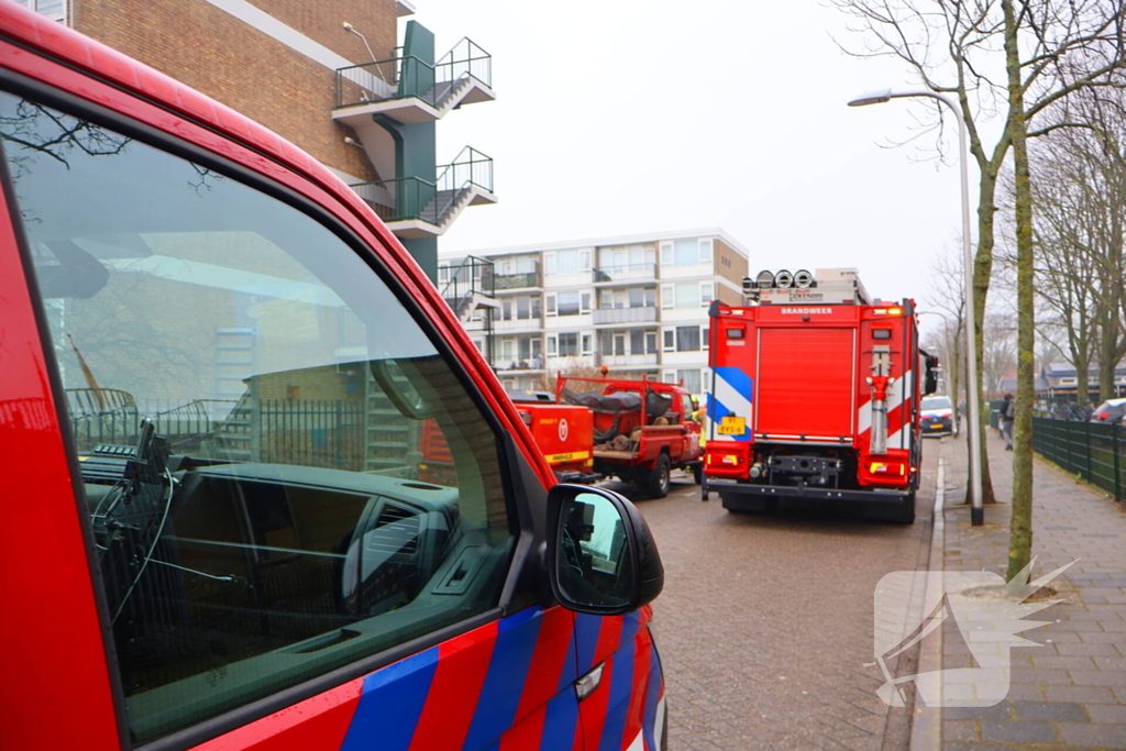 Gaslekkage ontstaan door graafwerkzaamheden