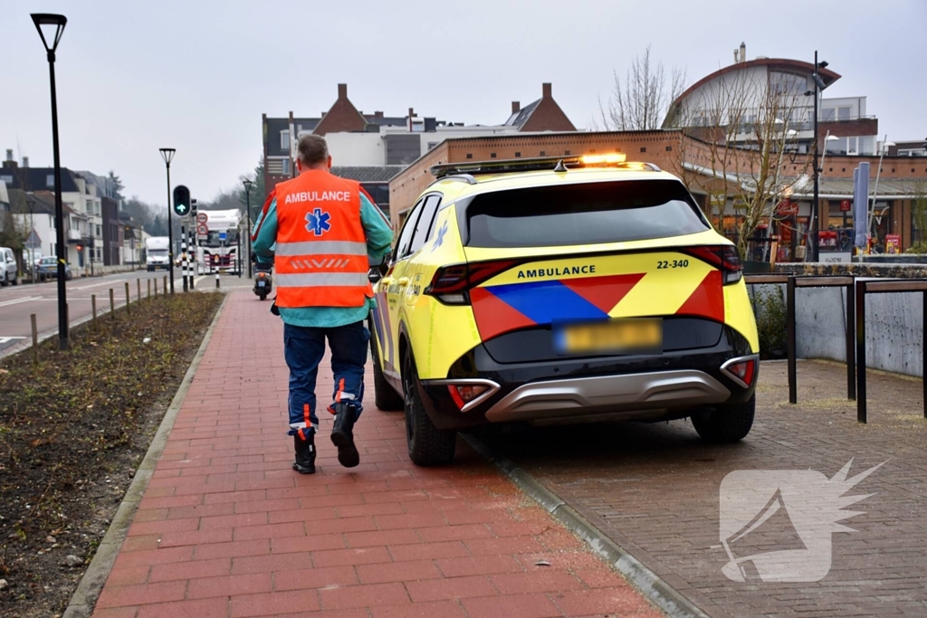Twee voertuigen geborgen na kop-staartbotsing