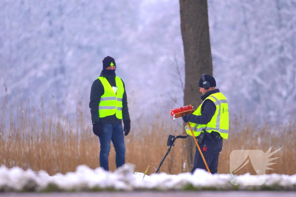 Politie zet metaaldetectoren in bij onderzoek naar kunstroof